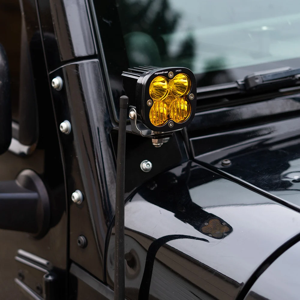 Baja Designs Squadron Pro Black LED Auxiliary Light Pod Pair - Image 2