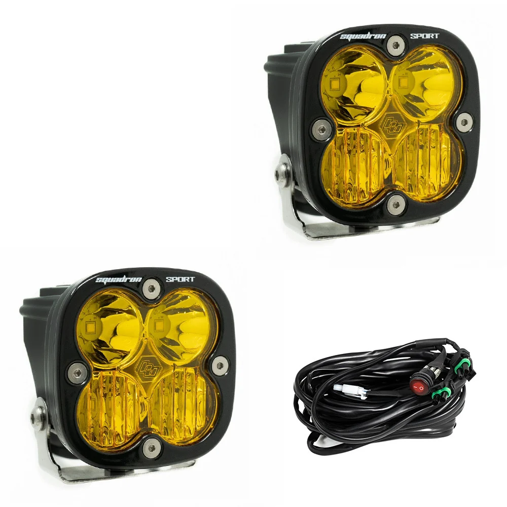 Baja Designs Squadron Sport LED Auxiliary Light Pod Pair - Image 7