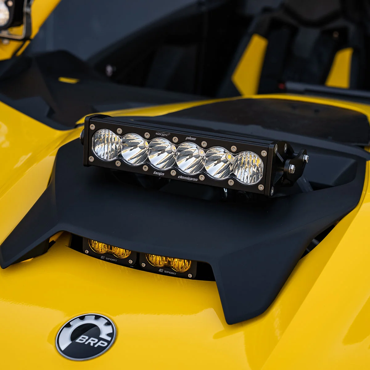 Baja Design Can-Am, Maverick R, Clear 10" OnX6+ Shock Tower Kit - Image 2