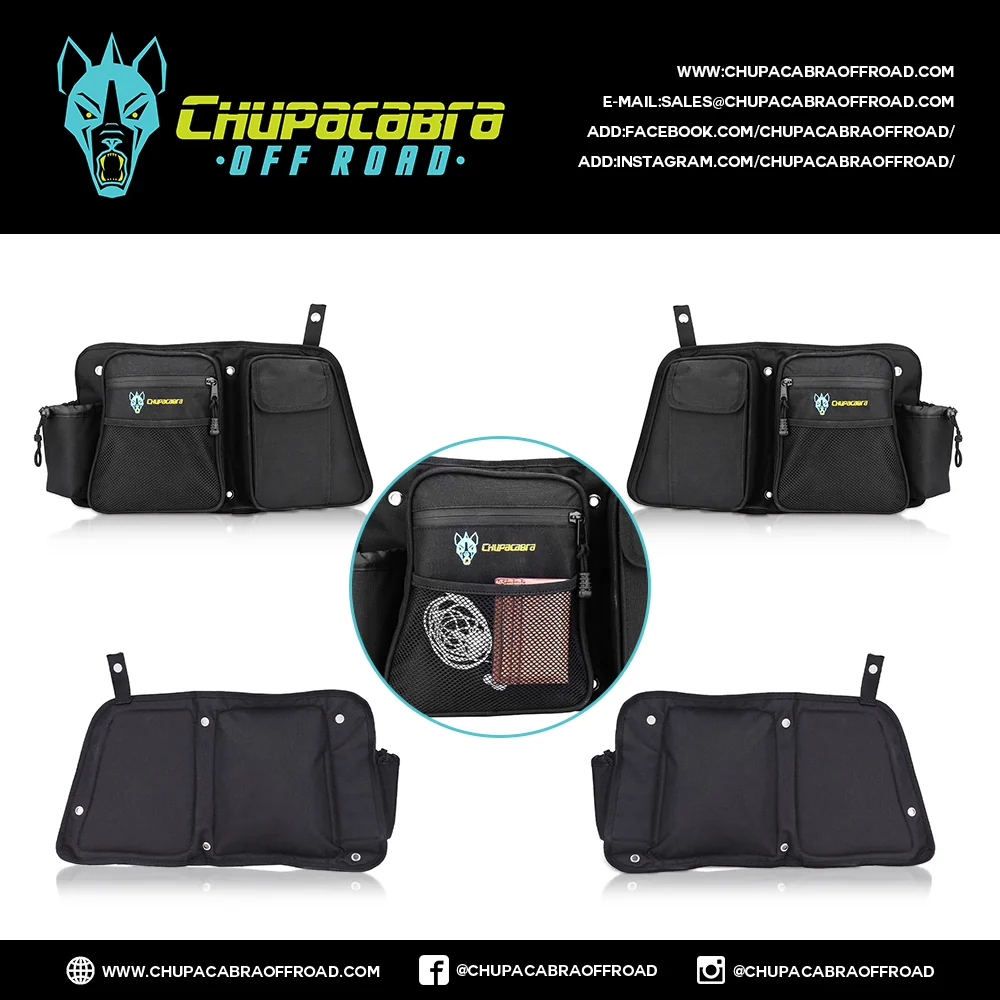 RZR Rear Door Bags Set of Two Right & Left - Image 6