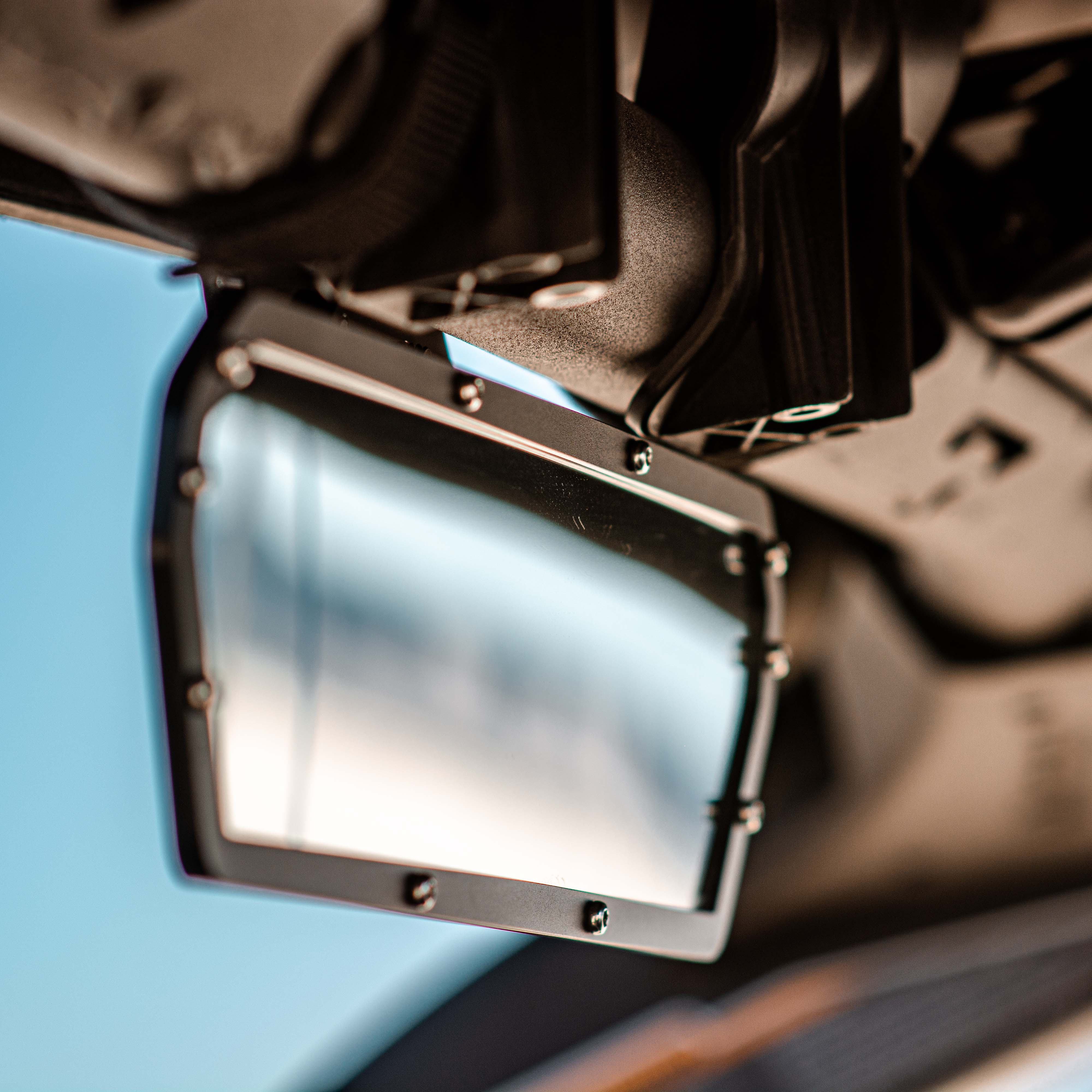 X3 Specific Super DELUXE 11" Offroad UTV Center Rearview Mirror - Image 5