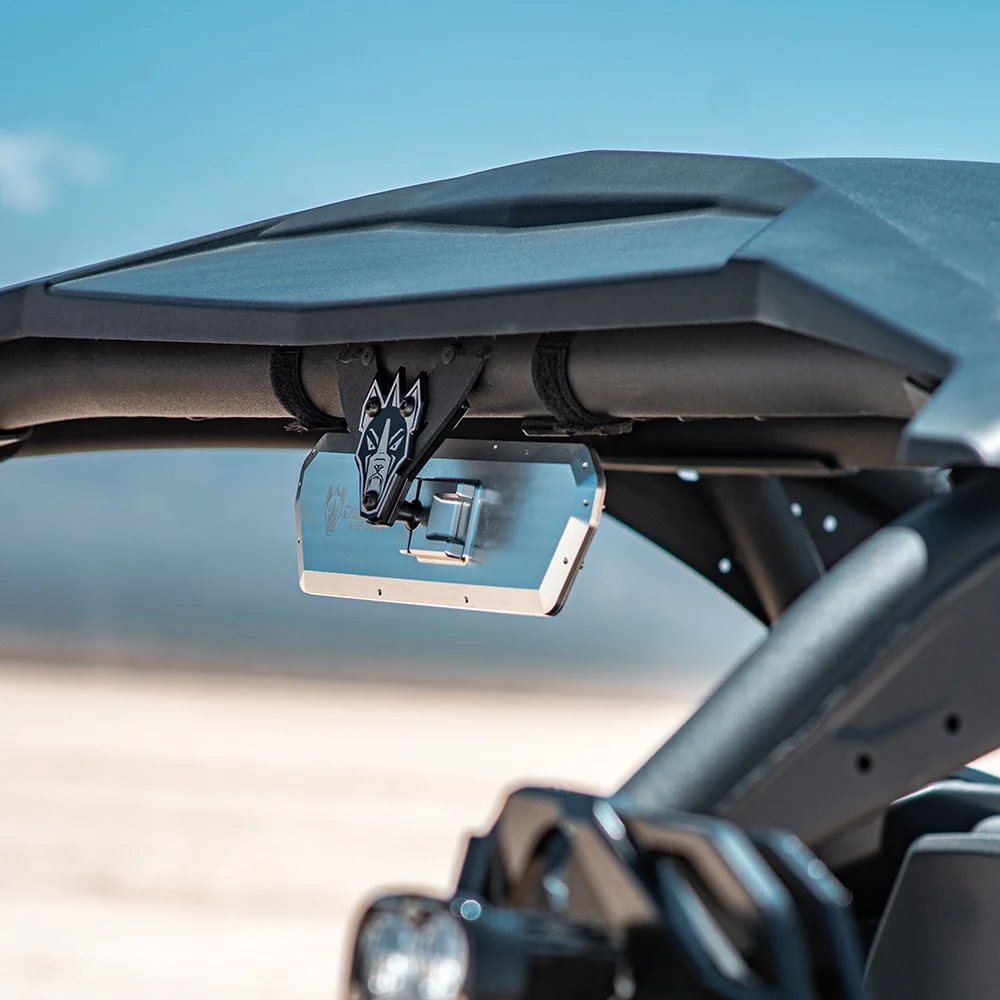 X3 Specific Super DELUXE 11" Offroad UTV Center Rearview Mirror - Image 6